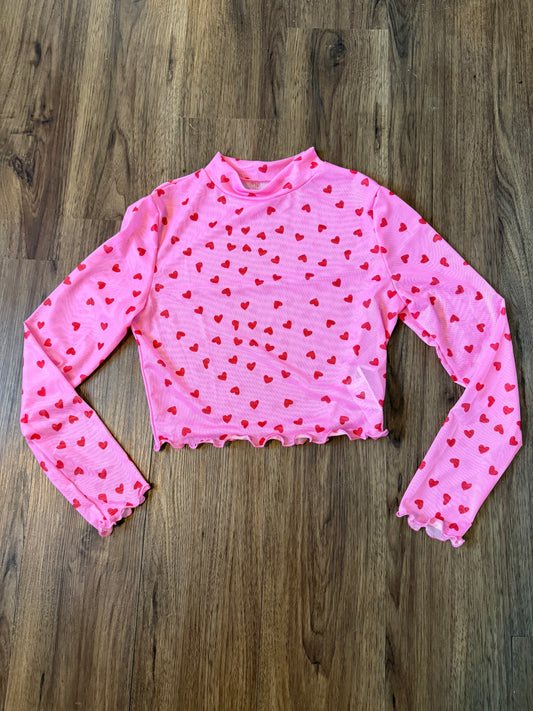 Under Heart Sheer Layering Shirt