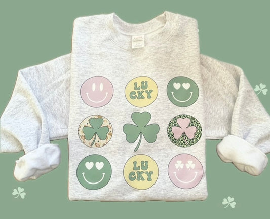 Retro St. Patrick’s Day Crewneck