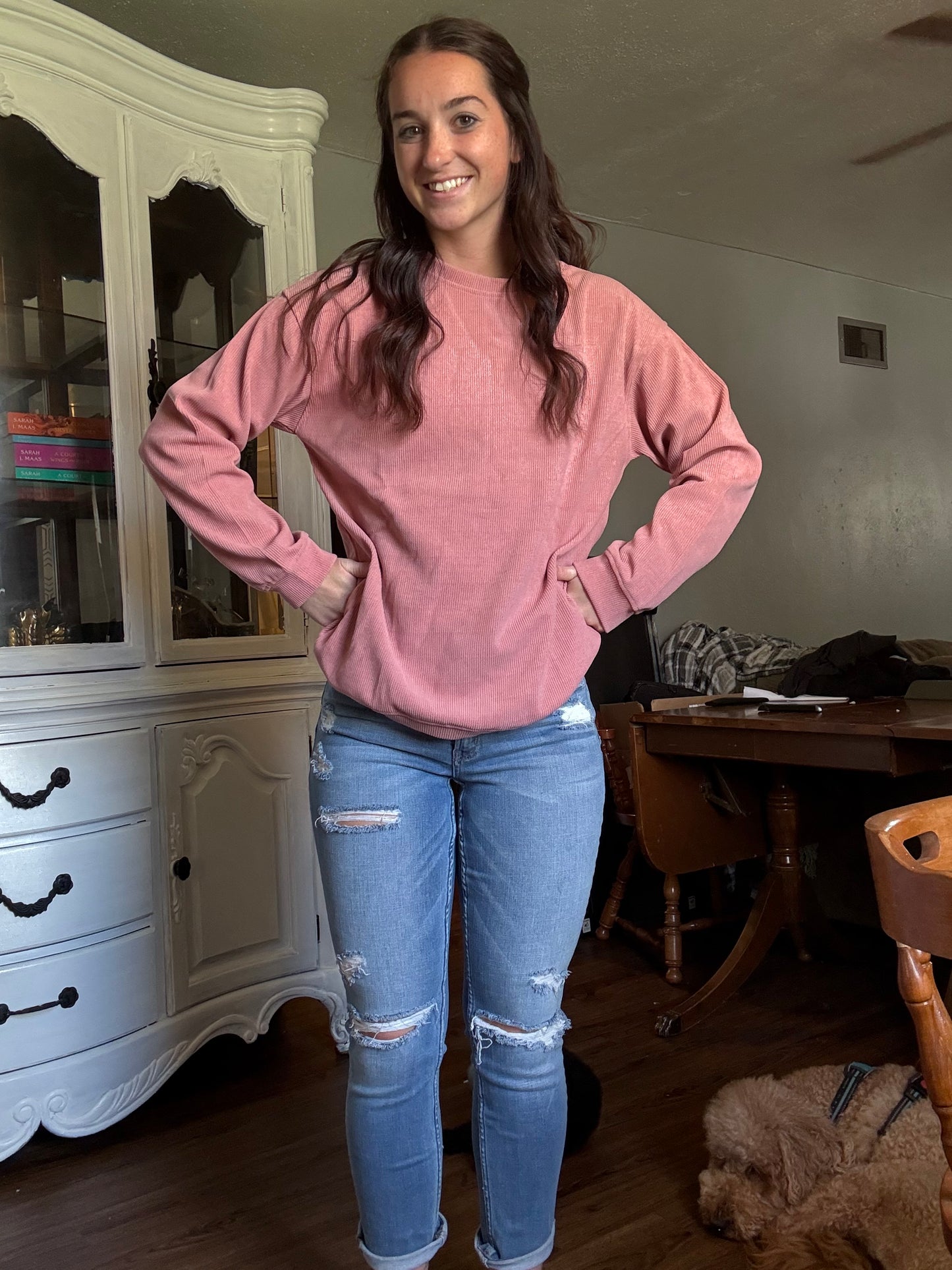 Oversized Pink Sweater