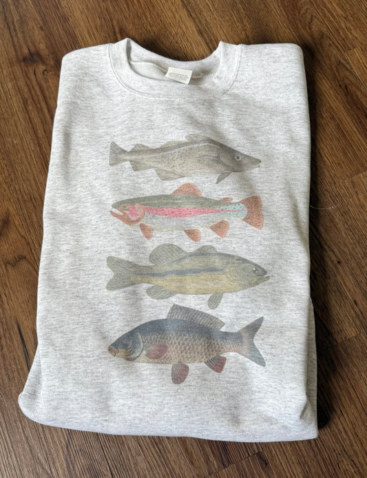 Fishing Crewneck