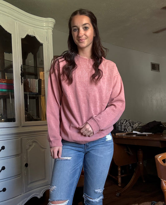 Oversized Pink Sweater